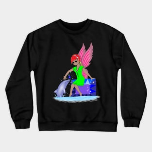 Sapphire Crystal Fairy Crewneck Sweatshirt